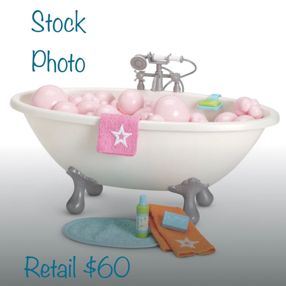 American Girl Bubble Bath & Fresh & Clean Shower **RETIRED**